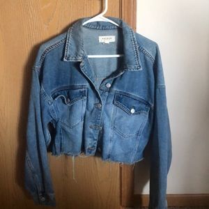 Cropped Denim Jacket